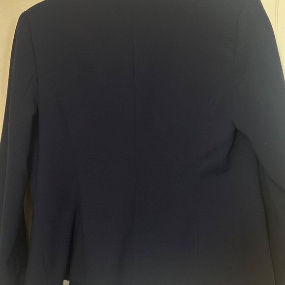 Kensie Navy Blue Blazer with Silk Lining - Slim Fit - Medium - Picture 3 of 5